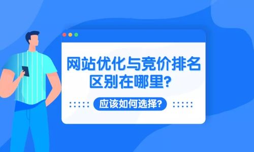 网站优化与竞价排名的区别及选择策略